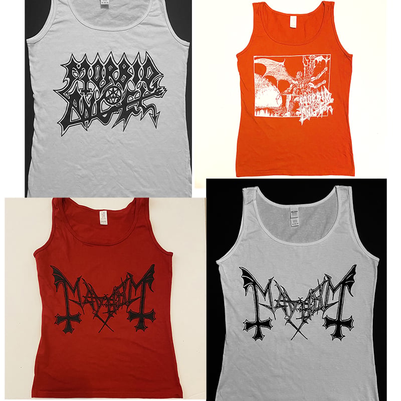 Ladies Black metal tank tops and death metal | Necroharmonic